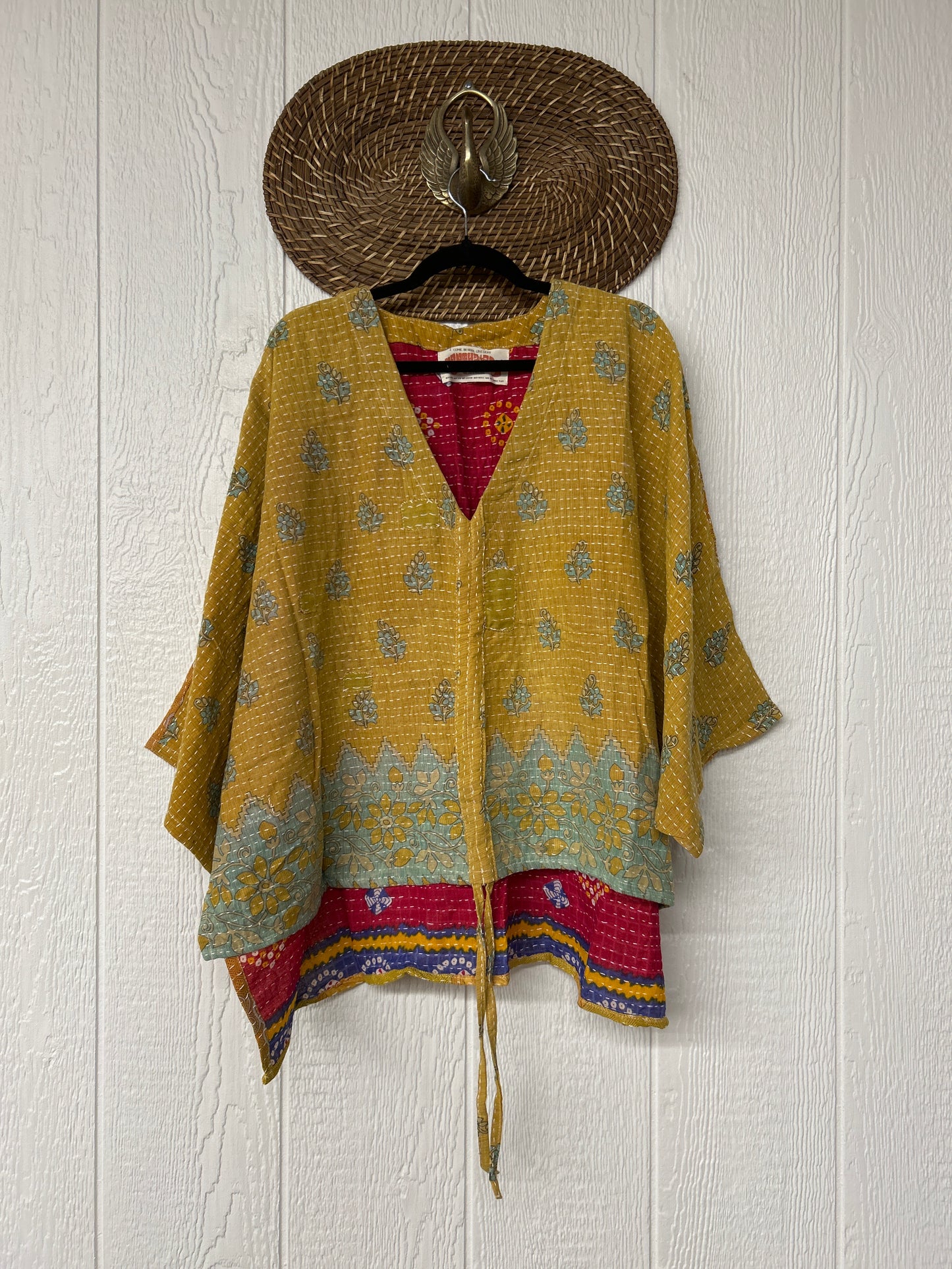 Pareo Kantha Hi-Lo Butterfly Top 0626 032