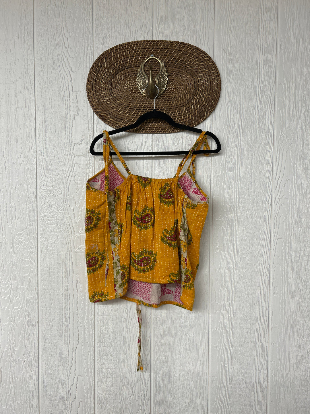 Kantha Butterfly Tank Top 0525 058