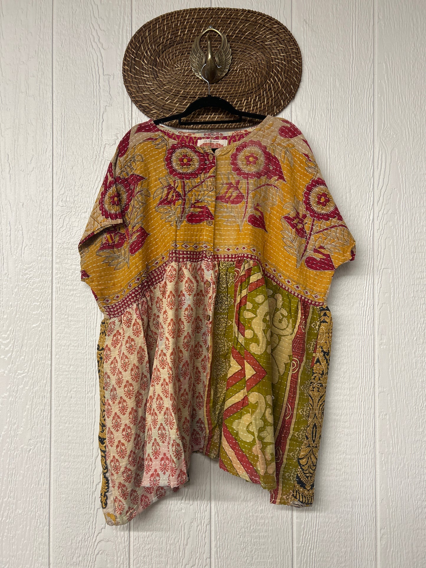 Pareo Kantha Daydreamer Button Down Mini 1225 070