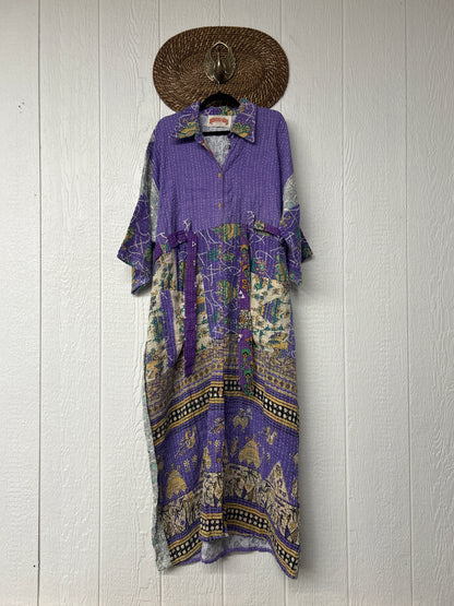 Pareo Kantha Gravity Duster Dress 0226 062