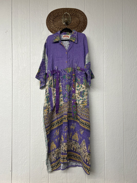 Pareo Kantha Gravity Duster Dress 0226 062