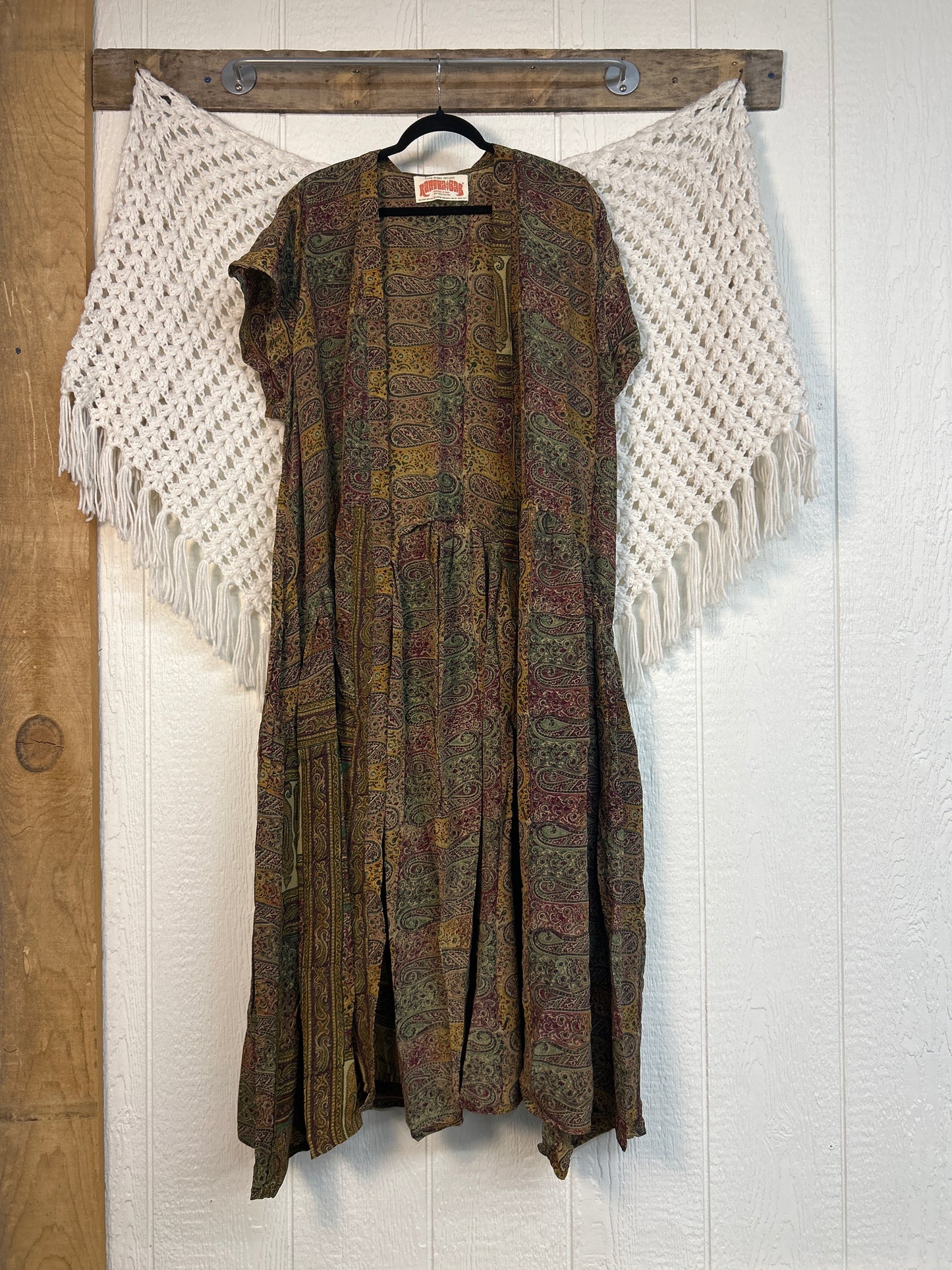 Crepe Sari Summer Evermore Kimono 0726 172