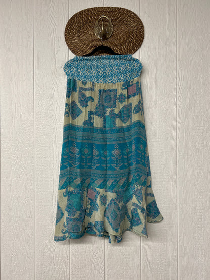 Crepe Sari Inner Peace Wrap Skirt 0626 257