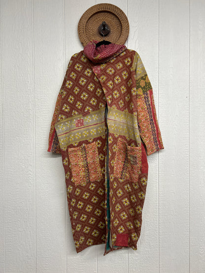 Fine Kantha Cowl Split Pullover 1225 196