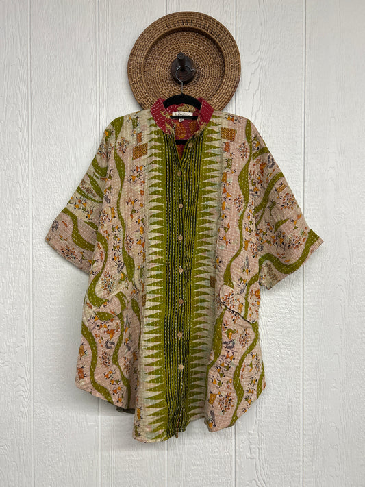 Pareo Kantha Free To Be Button-Down 0426 119