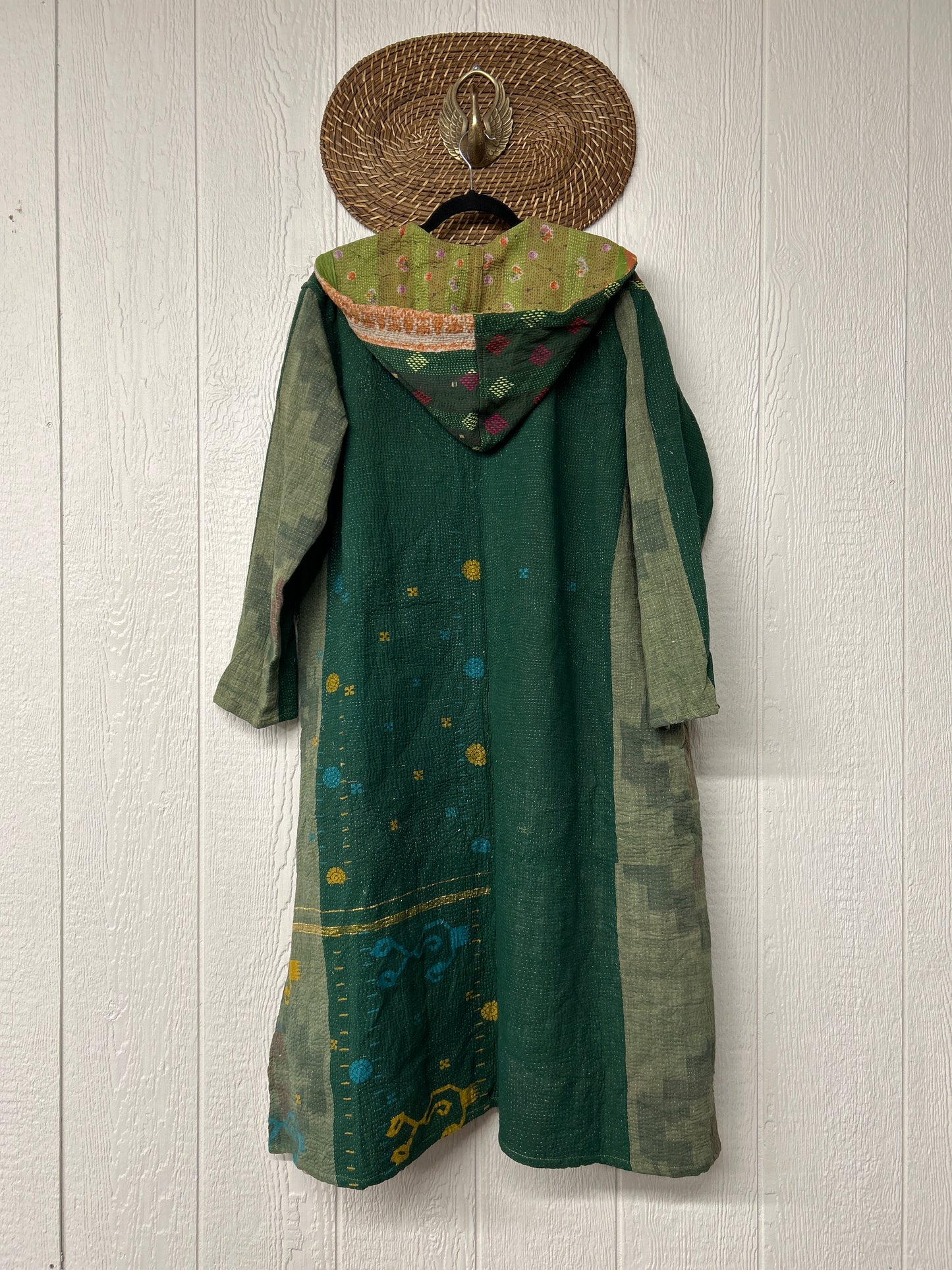 Fine Kantha Rising Sun Coat 1125 053