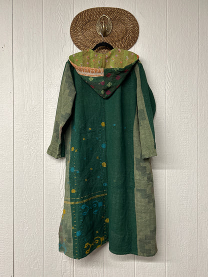 Fine Kantha Rising Sun Coat 1125 053