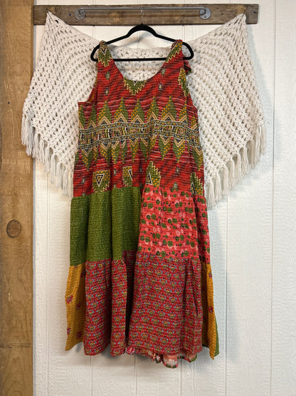 Pareo Kantha Celeste Maxi 0326 100
