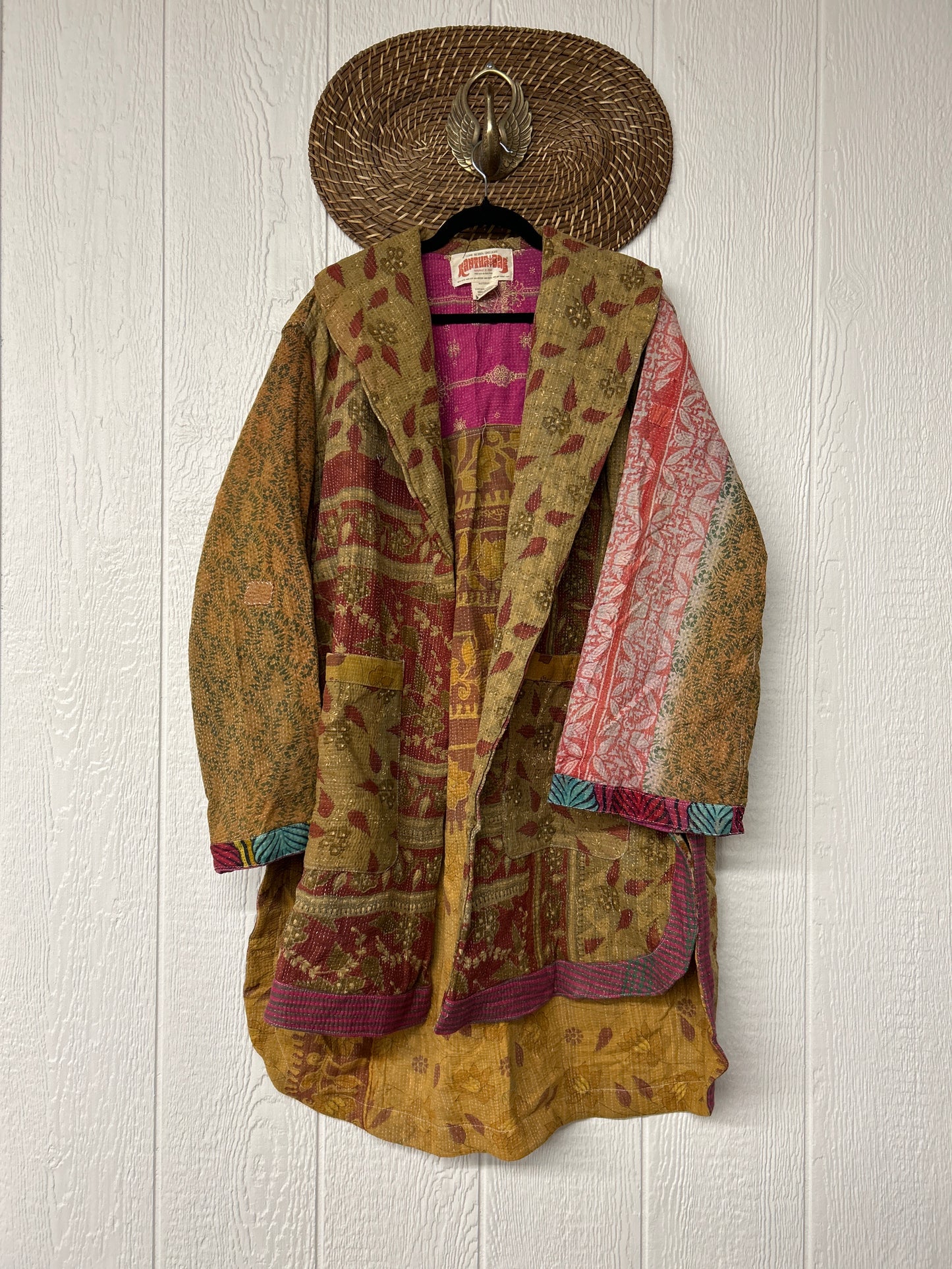 Fine Kantha Drifter Coat 1125 136
