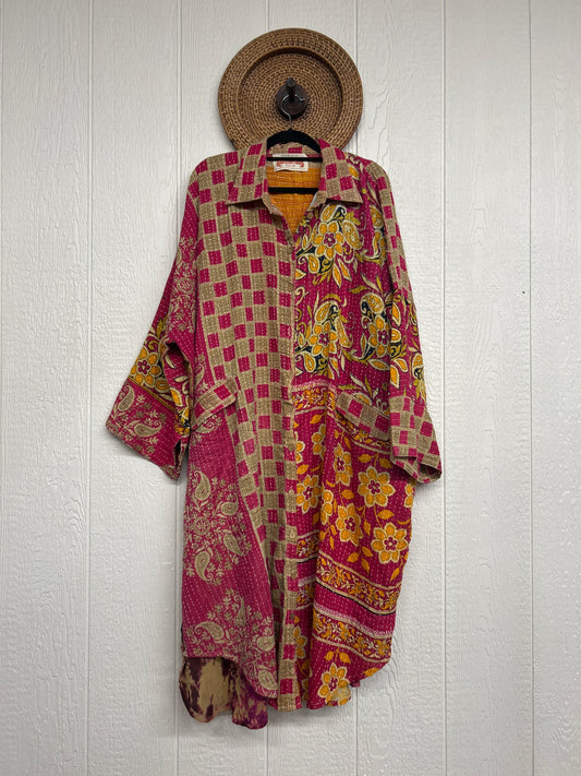 Pareo Kantha Free To Be Longsleeve Maxi 0226 182