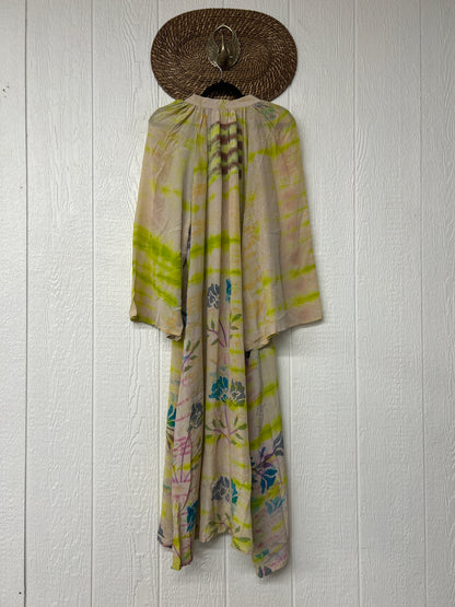 Crepe Sari Woodstock Duster Dress 0226 103