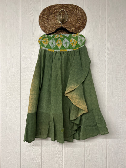 Crepe Sari Inner Peace Wrap Skirt 0626 149