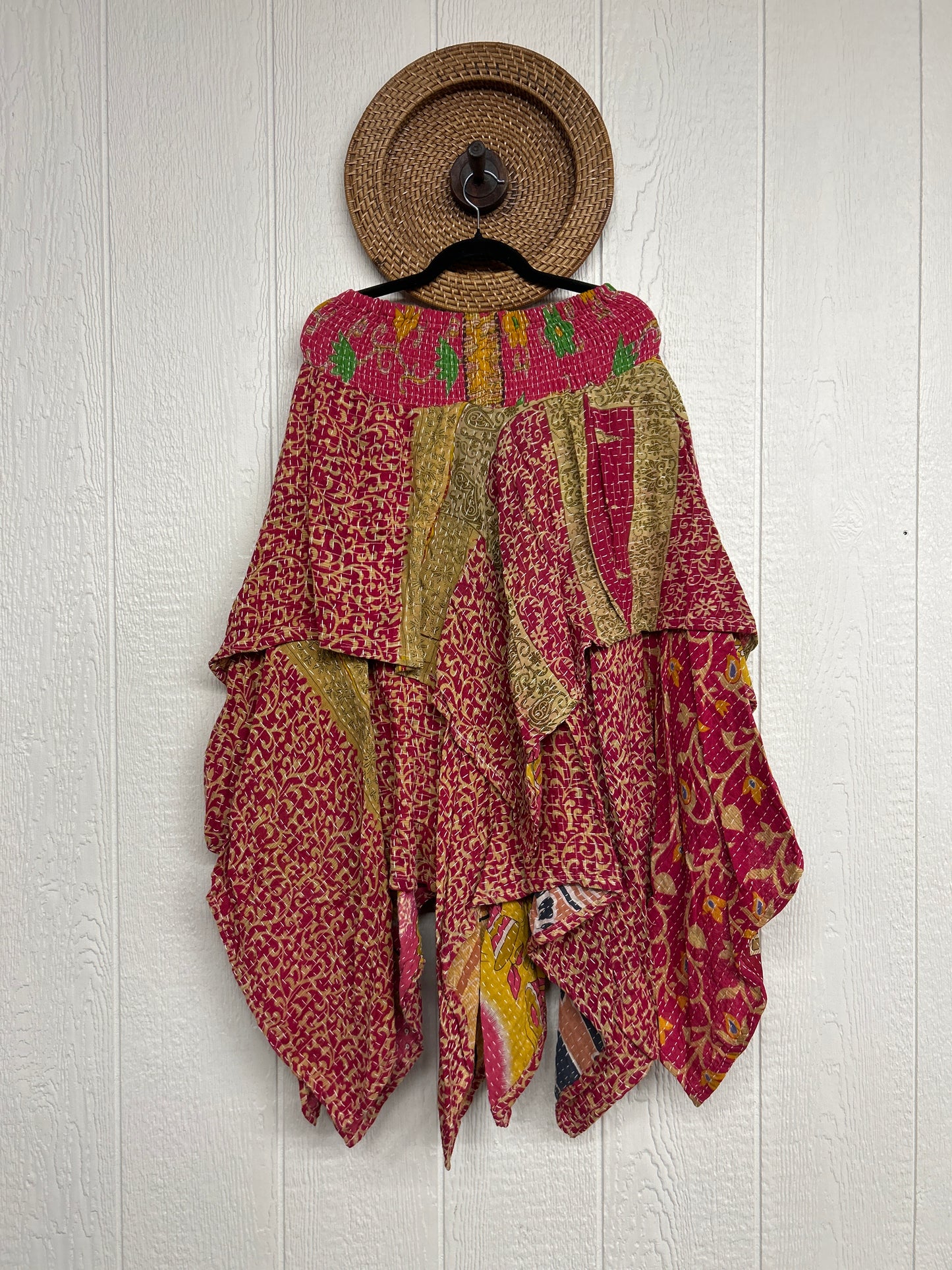 Pareo Kantha Pixie Skirt 0426 113