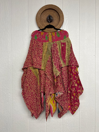 Pareo Kantha Pixie Skirt 0426 113