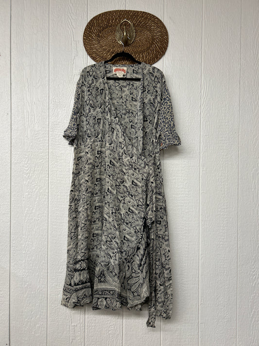 Summer Flourish Wrap Dress 0725 103