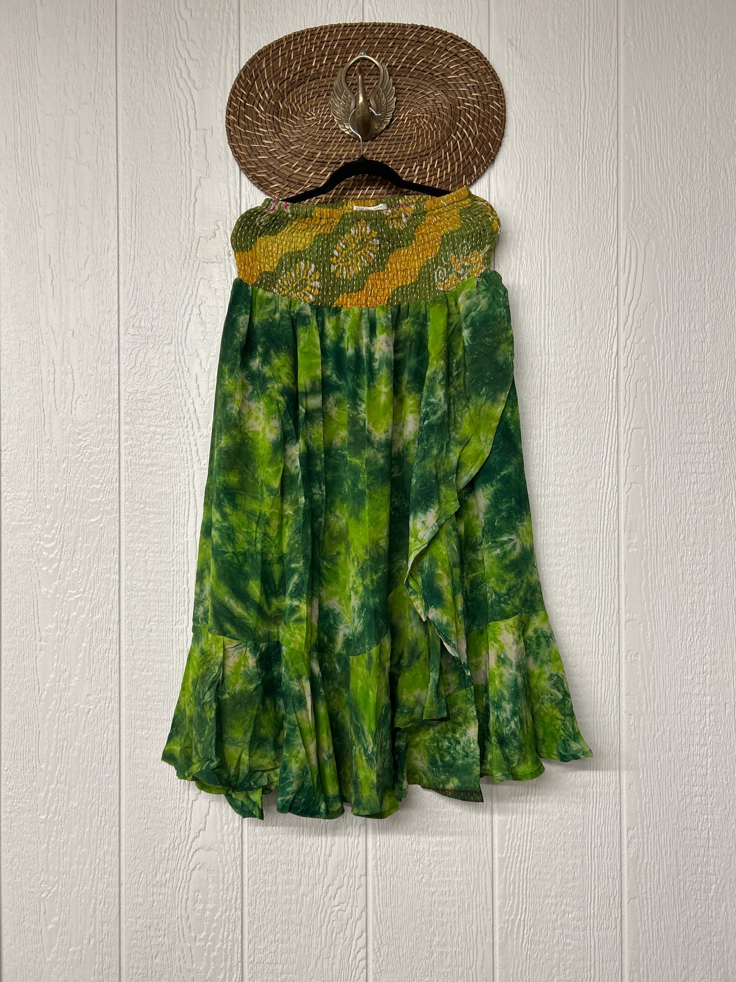 Crepe Sari Inner Peace Wrap Skirt 0626 157