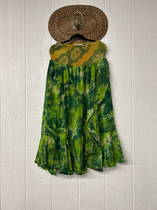 Crepe Sari Inner Peace Wrap Skirt 0626 157