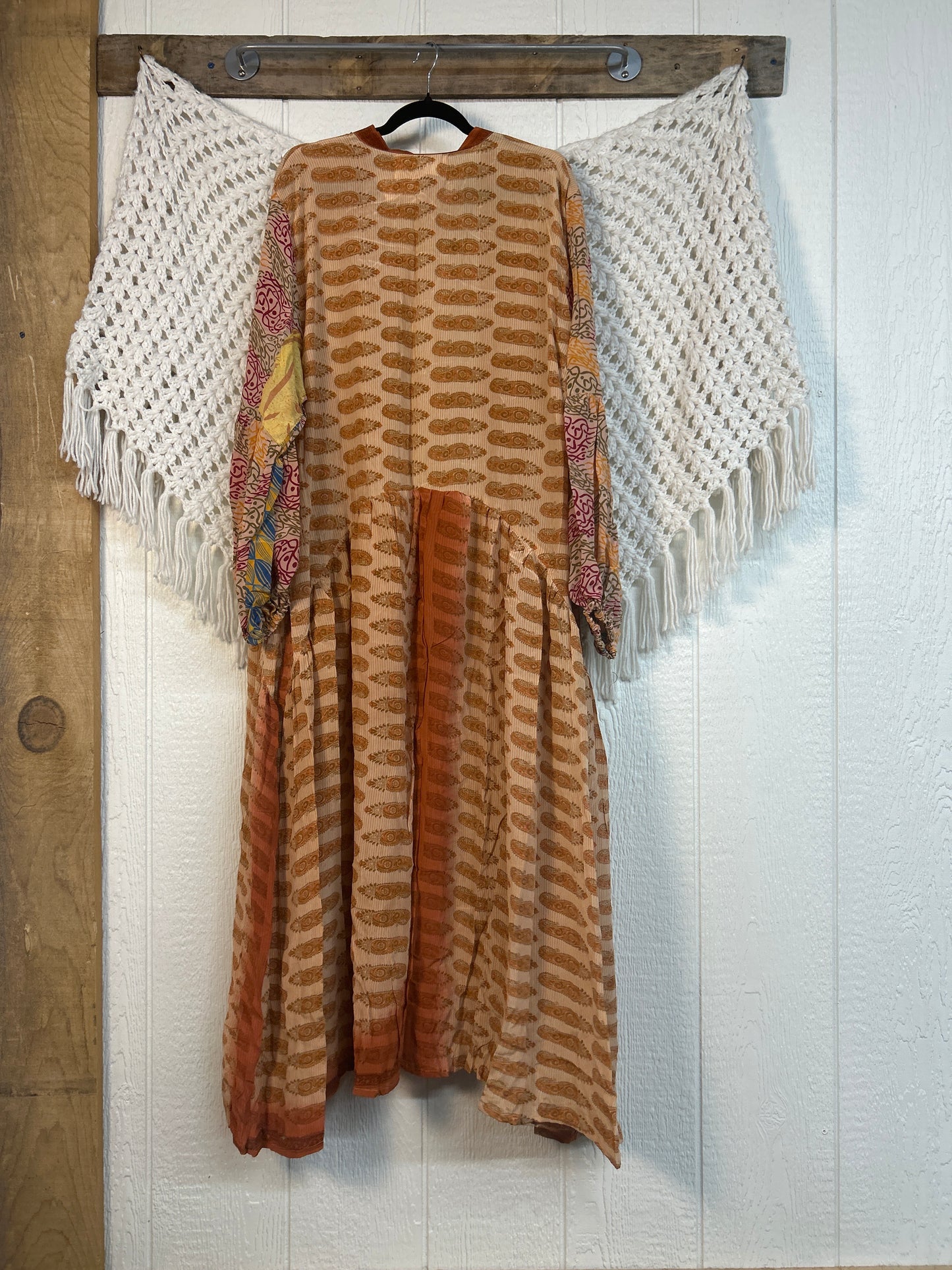 Crepe Sari Evermore Kimono 0326 124