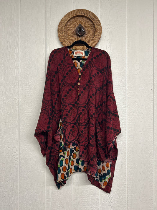 Crepe Sari Gaia Split Tunic 0226 137