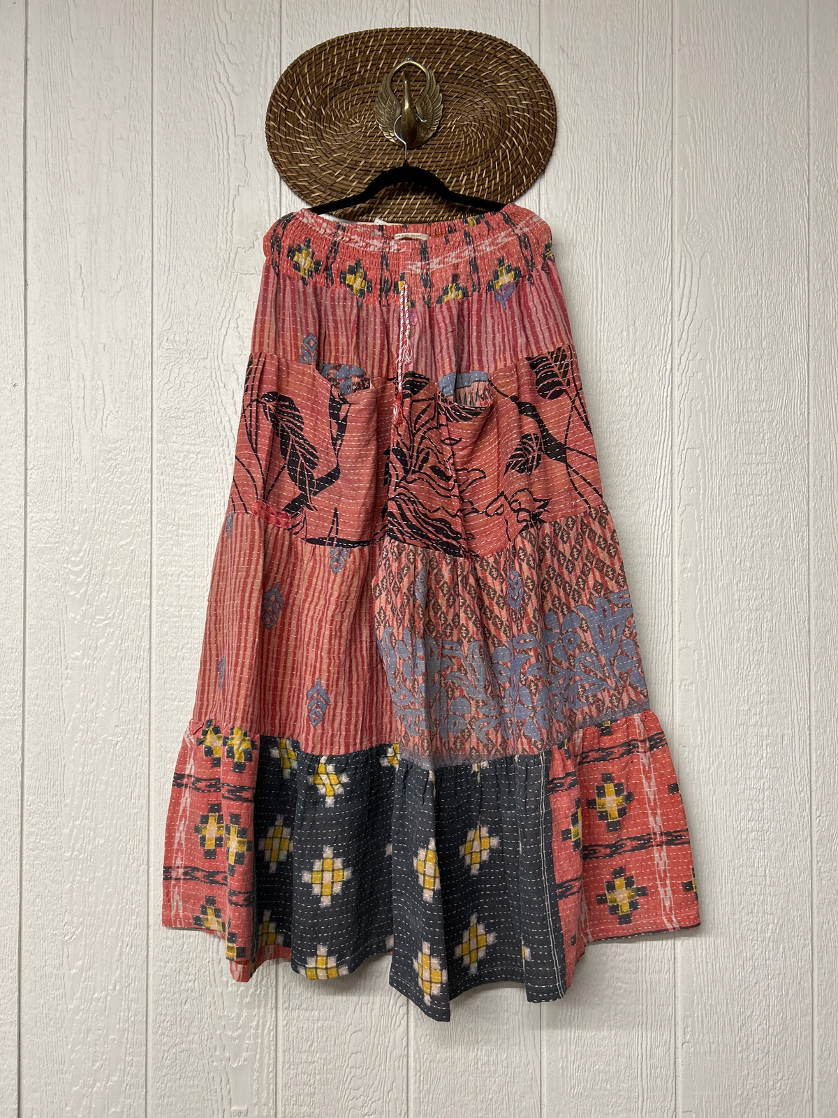 RETAIL Pareo Kantha Lotus Wide Leg Pants 0926 032