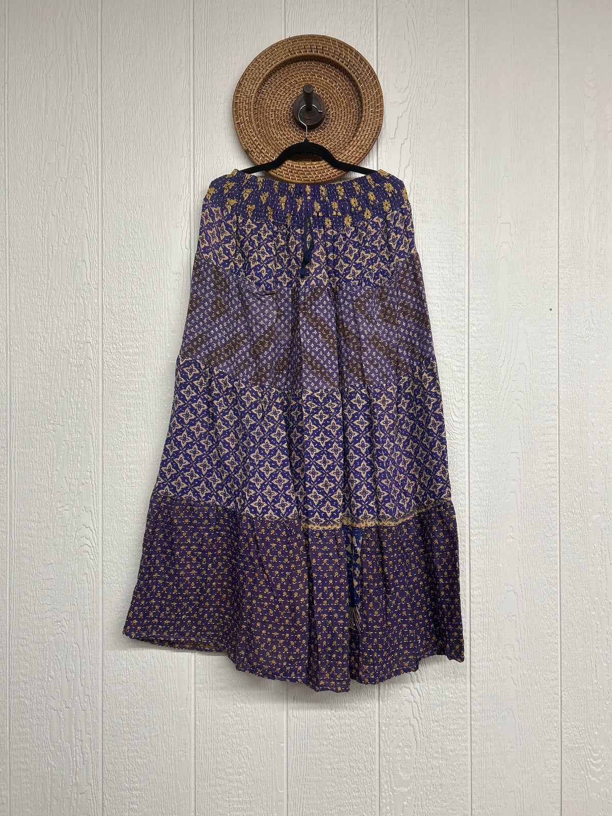 Pareo Kantha Lotus Maxi Skirt 0826 274