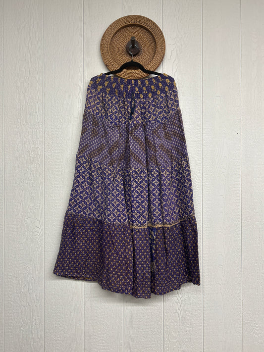 Pareo Kantha Lotus Maxi Skirt 0826 274