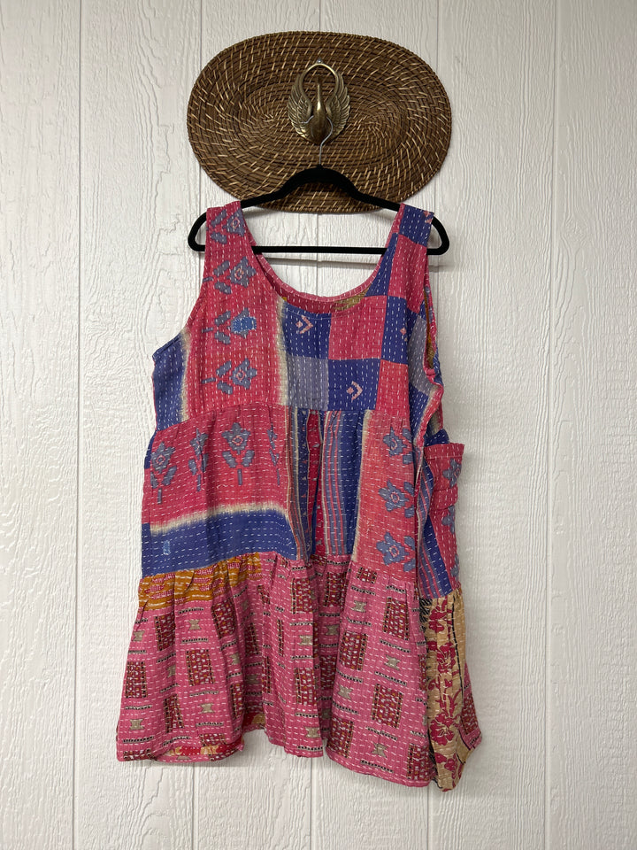 Kantha Meadow Mini Dress 0625 145