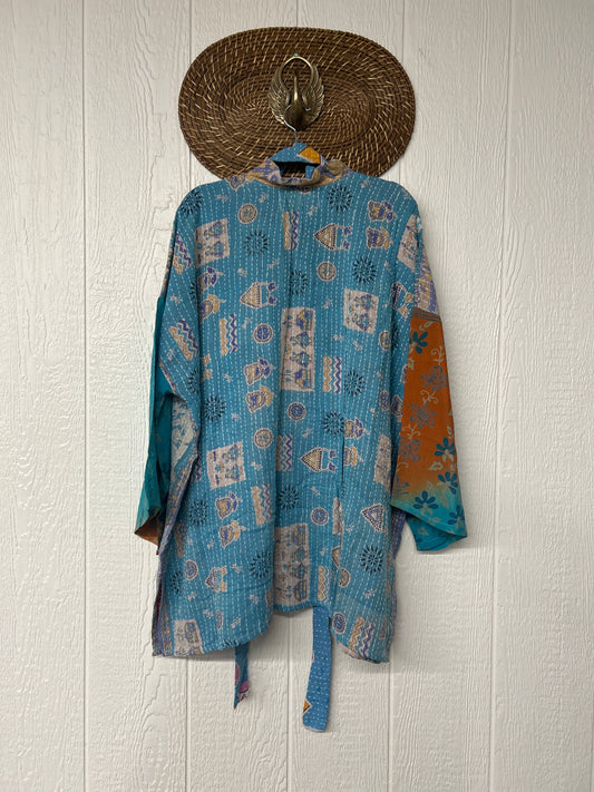 Pareo Kantha Shortie Majestic Kimono 0326 128