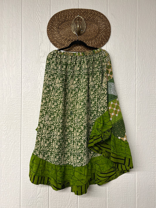 Pareo Kantha Wild Rose Skirt 0426 072