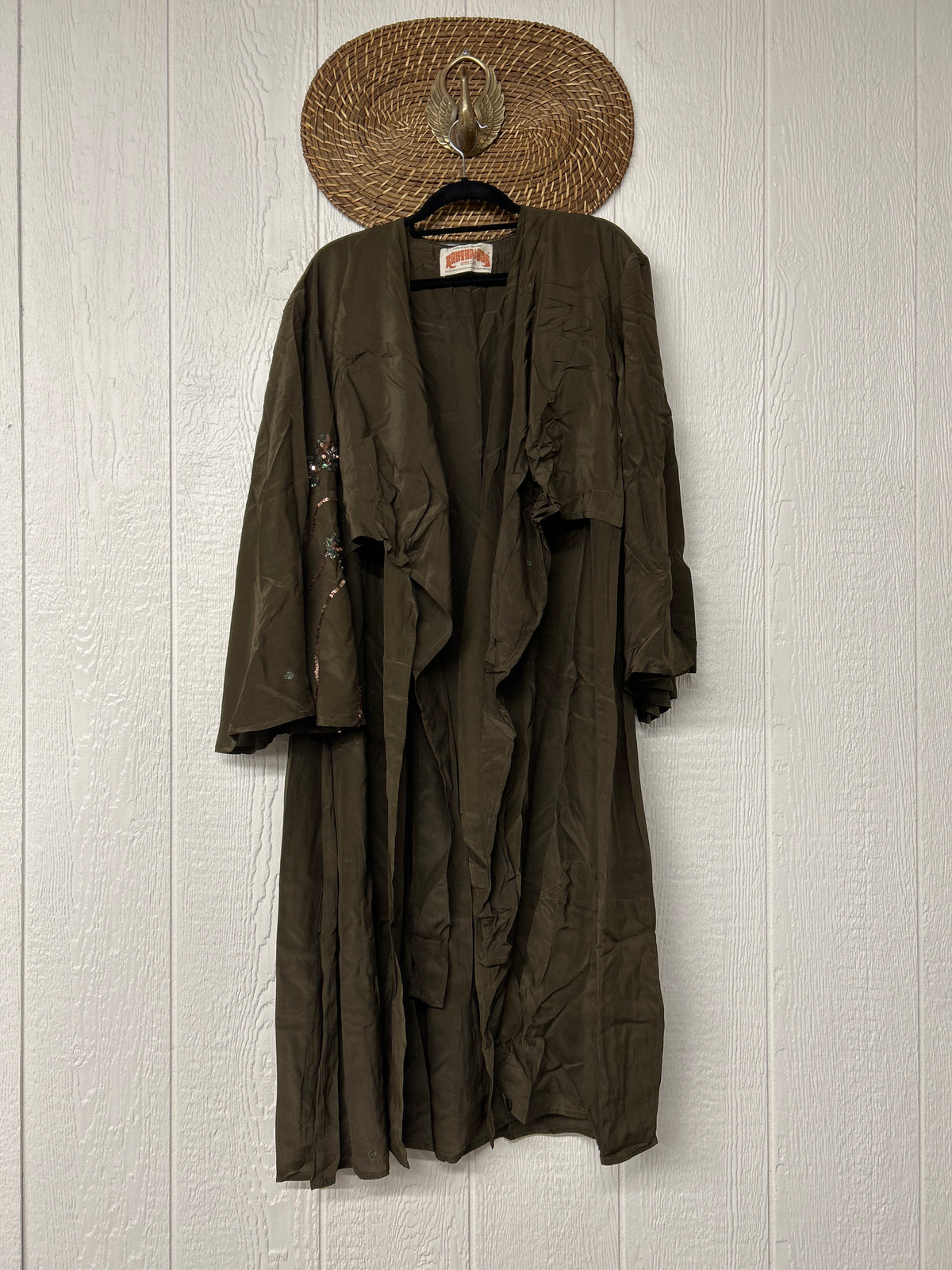 RETAIL Crepe Sari Spellbound Kimono 0926 191