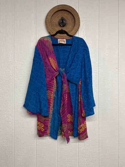 Crepe Sari Shortie Spellbound Kimono 0426 210