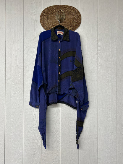 Crepe Sari Nirvana Button Down 1125 142