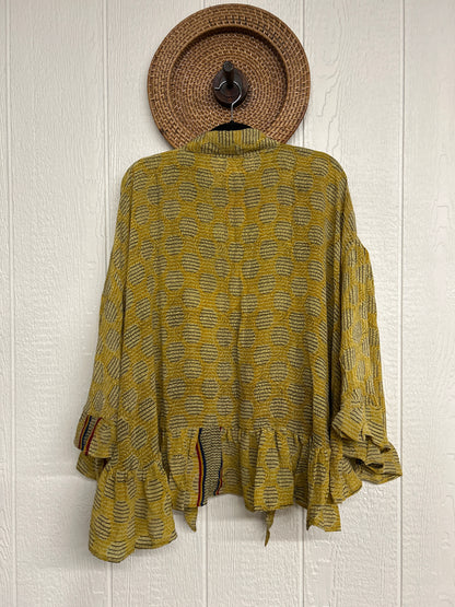 Crepe Sari Wild Rose Top 1225 095