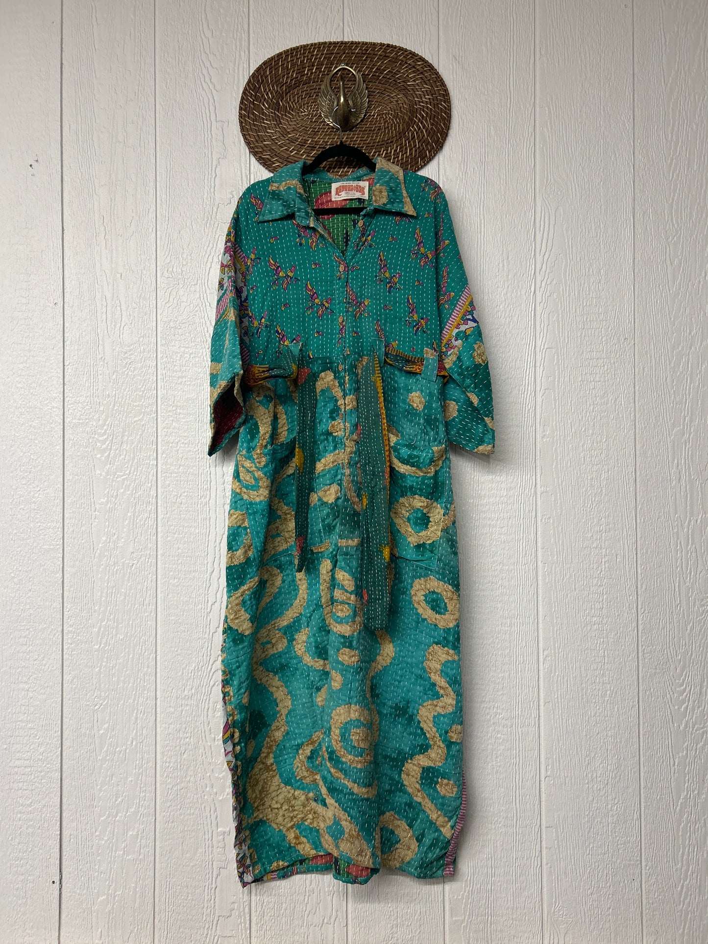 Pareo Kantha Gravity Duster Dress 0226 064