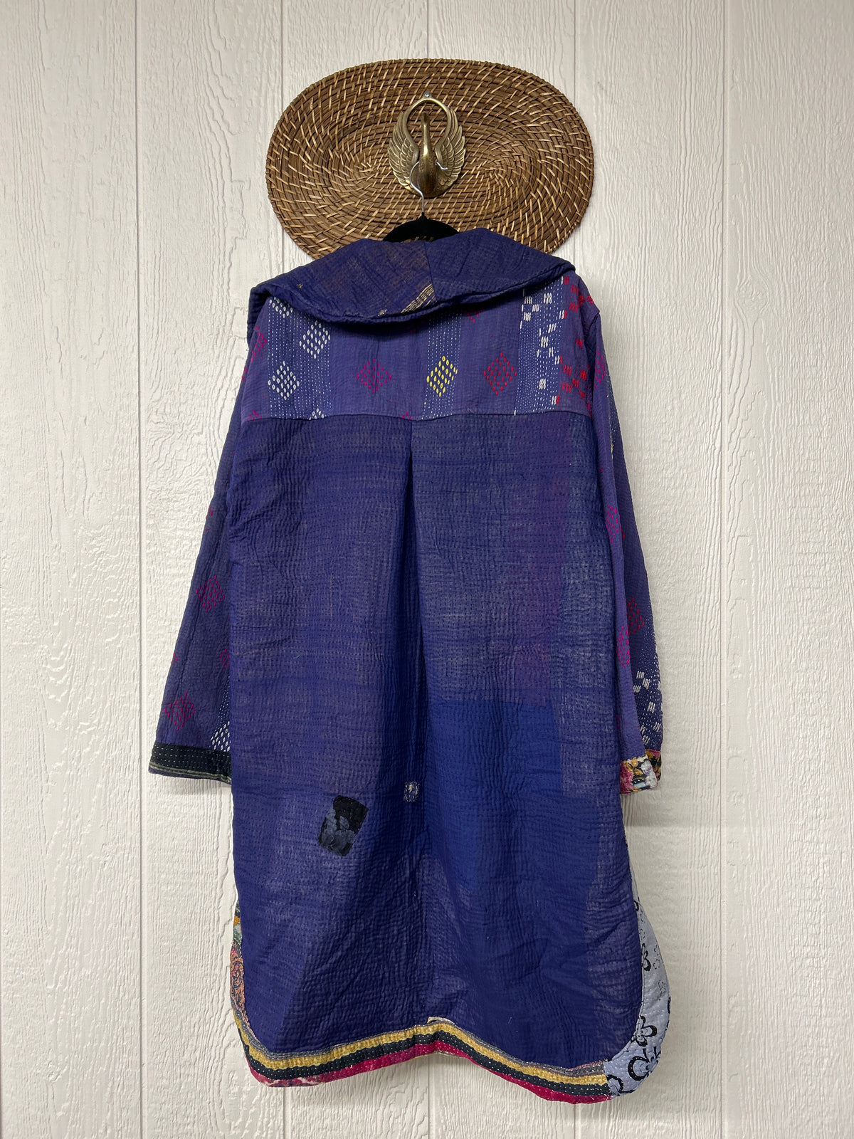 Fine Kantha Drifter Coat 1026 083