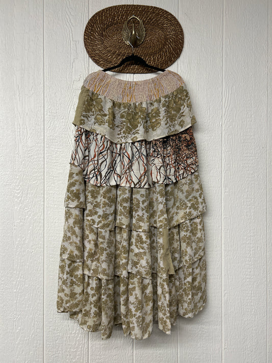 Rasgulla Sari Venus Ruffle Maxi 1125 087