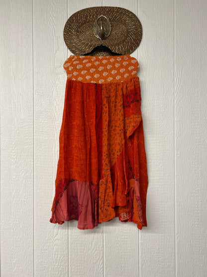 Crepe Sari Inner Peace Wrap Skirt 0626 012