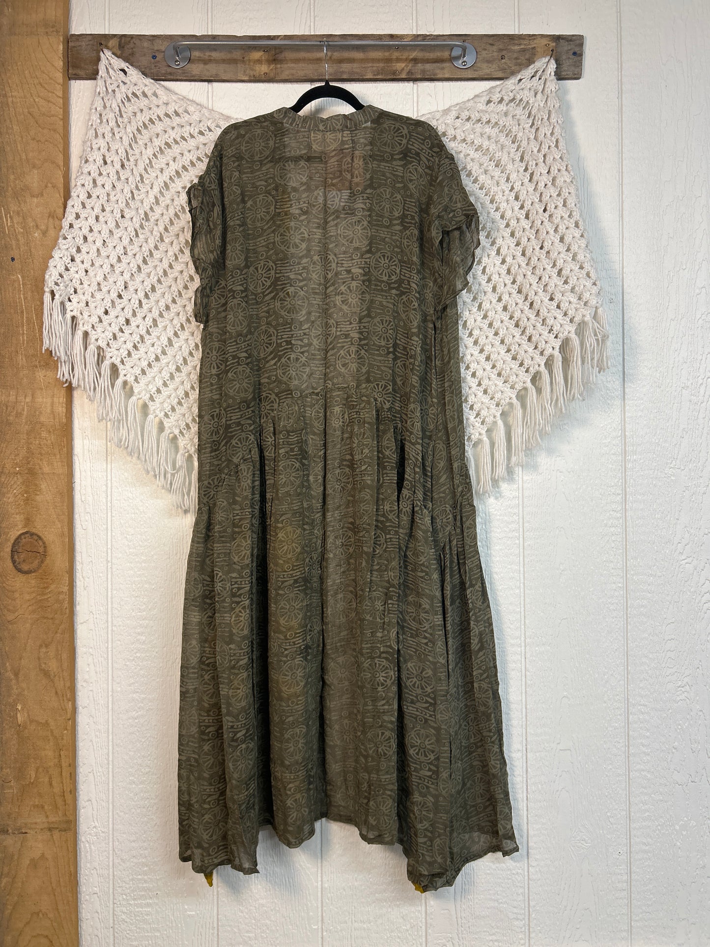 Crepe Sari Summer Evermore Kimono 0726 201