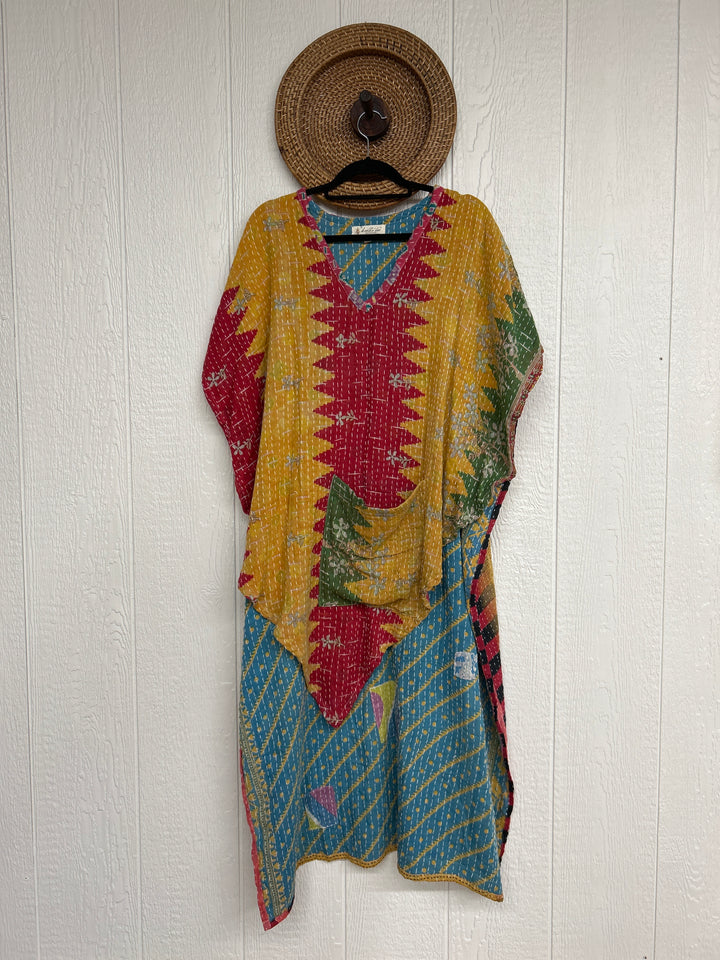 Kantha Surrender Hi Lo Poncho 1024 028