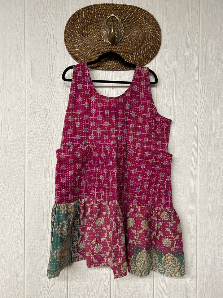 Kantha Meadow Mini Dress 0625 025
