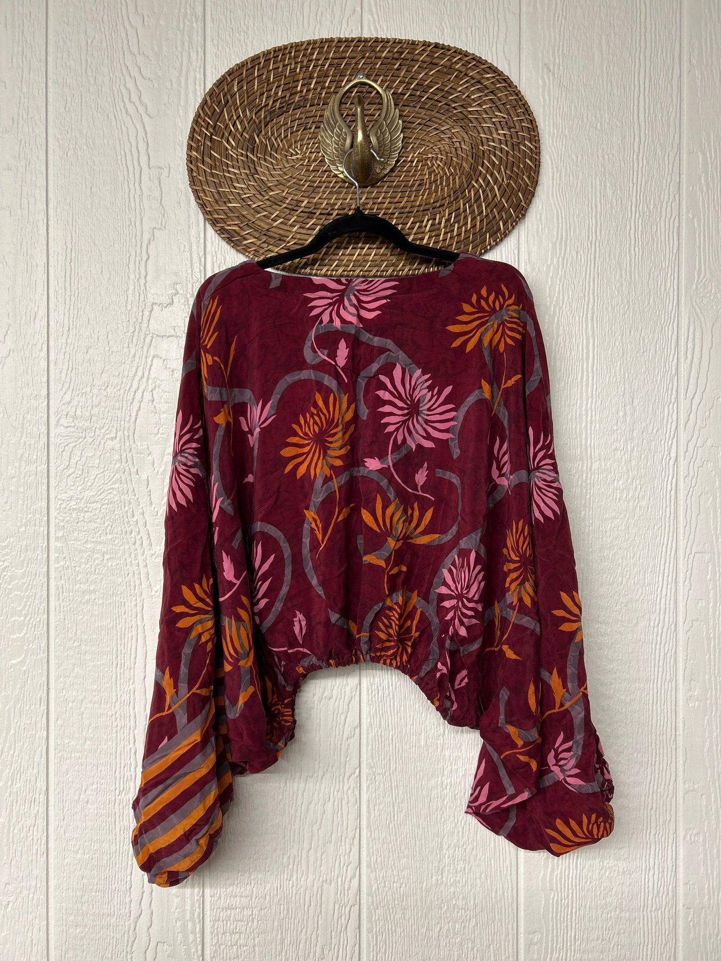 Crepe Sari Luna Crop Top 0526 029