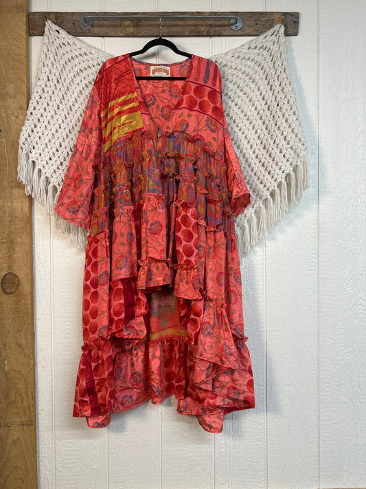 Rasgulla Sari Rhiannon Kimono 0826 105