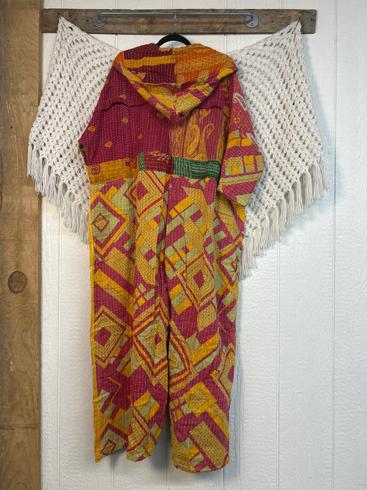 Pareo Kantha Zen Hoodie Jumpsuit 0726 112