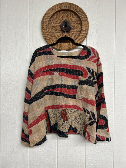 Pareo Kantha Wanderer Pocket Crop Top 0226 200