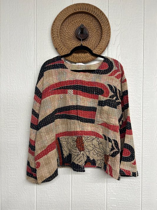 Pareo Kantha Wanderer Pocket Crop Top 0226 200