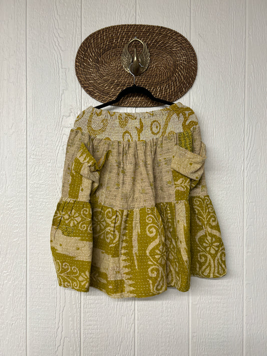 Pareo Kantha Meadow Skirt 0826 105