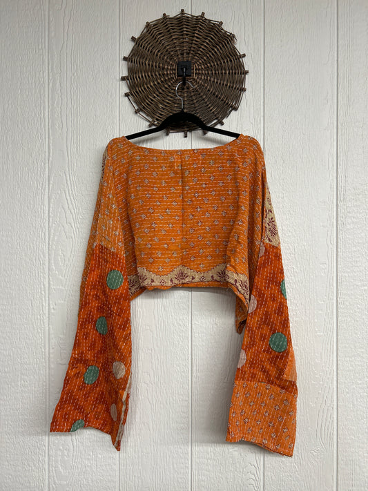 Pareo Kantha Abundance Crop Top 1026 006