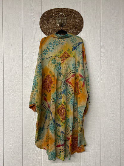 Crepe Sari Free To Be Longsleeve Maxi 1225 017