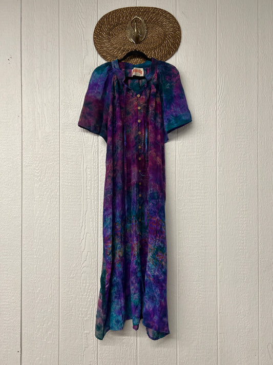 Crepe Sari Summer Woodstock Duster 0626 275