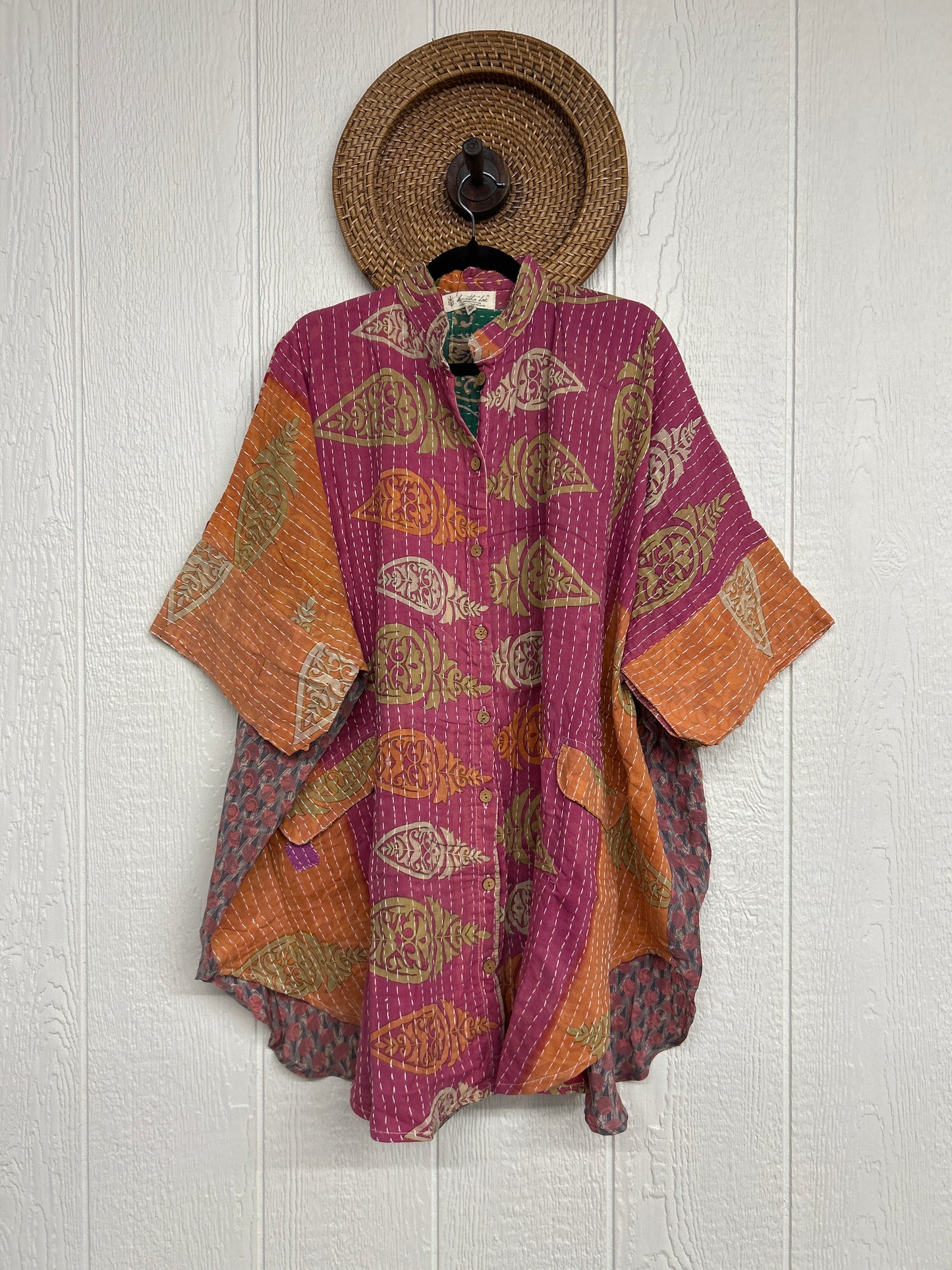 Pareo Kantha Free To Be Button-Down 0426 138